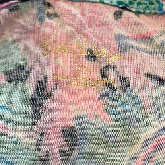 Lilly Pulitzer Long Sleeve Pajama Top - Picture 3 of 4